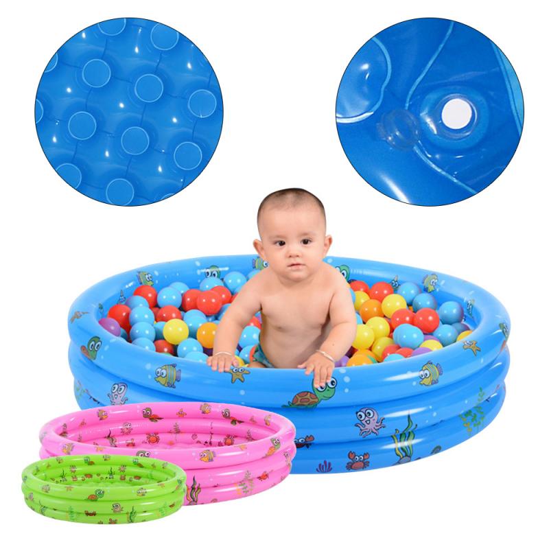 Verdickt Umwelt Freundliche PVC Aufblasbare Gedruckt Baby Kinder Schwimmen Pool Aufblasbare Runde Pool Wasser Spaß Spielzeug