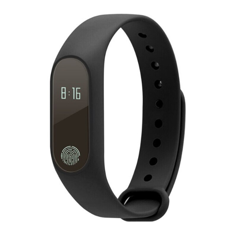 Sport digital smart armbåndsur armbåndsur display fitness gauge trin tracker lcd skridttæller løb trin gå kalorietæller: Gul