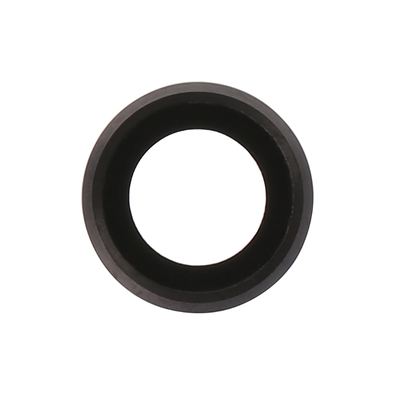 Zwart Rear Camera Lens Glas Cover Met Metalen Frame Houder Voor Iphone 6 Plus 5.5 Inch Rental &