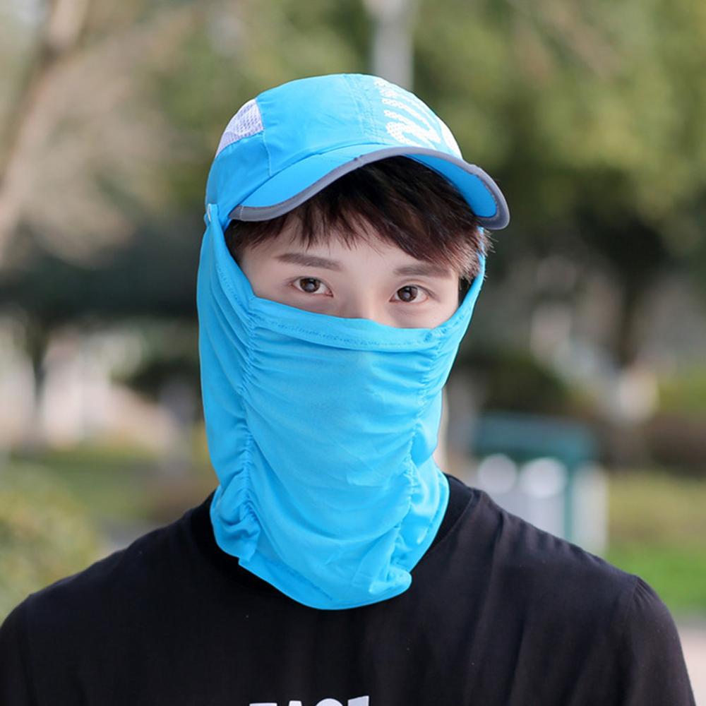 Unisex Sun Protection Hat UV Protection Face Neck Flap Sun Cap Face Man Sun Cap Summer Hat Work Casual Hat Summer @CE