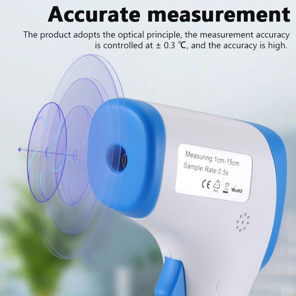 Handheld Portable Non-Contact Infrared Thermometer High Precision Thermometer Industrial Temperature Meter Tool