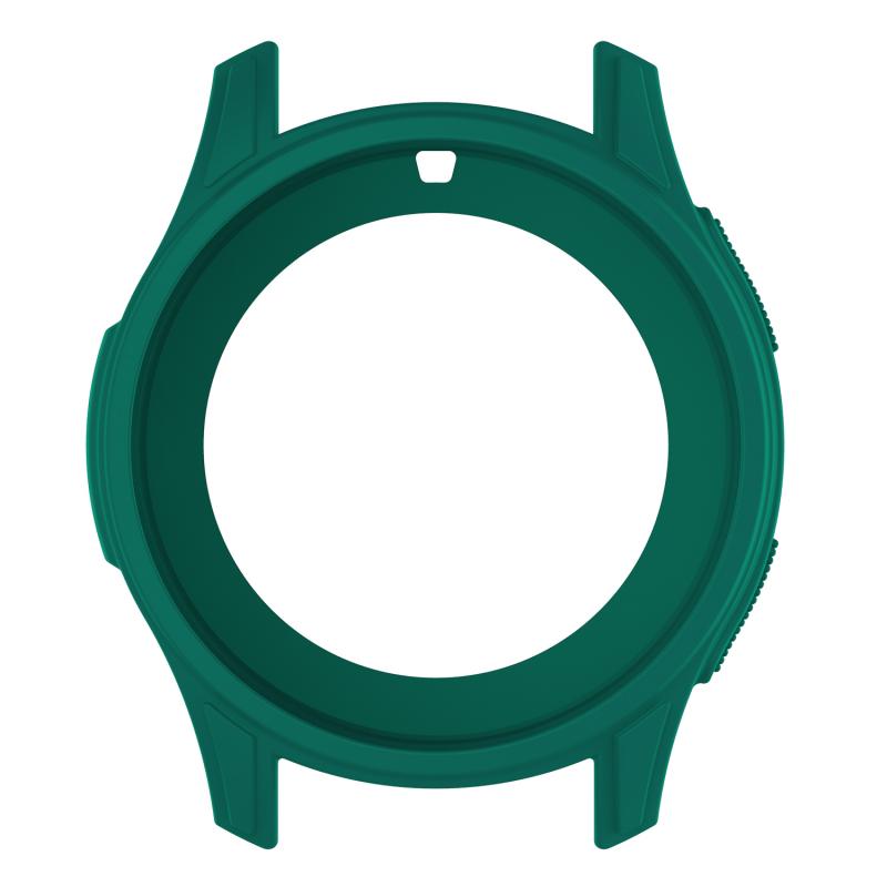 Protective Cover Case For Samsung Galaxy Watch 46mm band gear S3 Frontier Case Silicone Protective shell Watch Accessories: GREEN