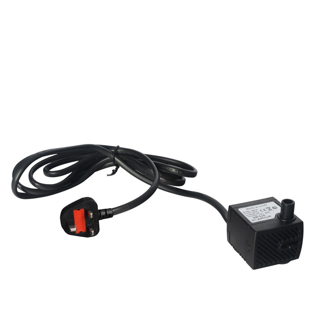 AC 110V/220V-240V 2.5W Miniature Black Electric Submersible Water Pumps Aquarium Fountain Air Fish Pond Tank 1pcs