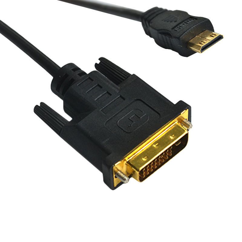 Mini HDMI-compatibel met DVI 24+1 openbare verbinding Mini HDMI-compatibel met DVI High-Definition-verbindingskabel 0,3 m-3 m