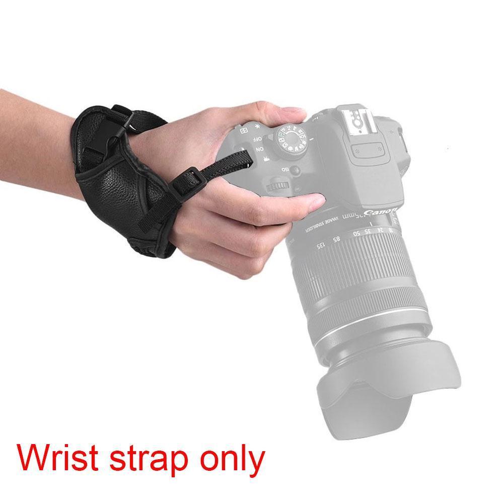 1Pc Hand Grip Camera Strap Pu Leather Hand Strap Verstelbare S1P1 Fotografie Voor Camera Voor Dslr Accessoires Strap Wrist ca D0O2