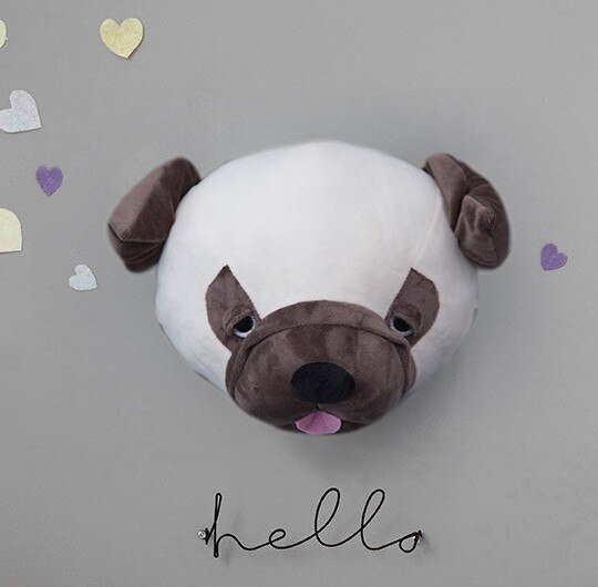 Enfants chambre décoration 3D animaux têtes pépinière chambre décoration éléphant cerf licorne tête tenture murale décor pour chambre d'enfants: 12