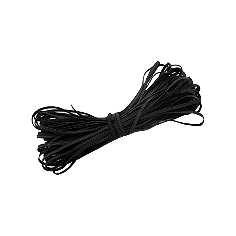 50 Pcs Plastic Cord Locks With 20Meter Elastic Band End Spring Toggle Stopper Single Hole String Cord Lock For Mask 5FM