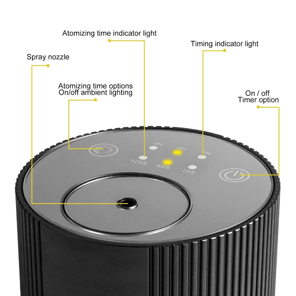 Auto Lufterfrischer Auto Elektrische Ätherisches Öl Diffusor Parfüm Aroma Aromatherapie Hause zeitliche Koordinierung Diffusor Duft Maschine Duft
