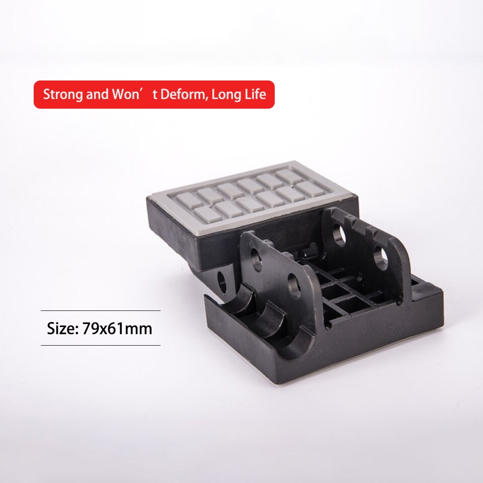 Conveyance Chain Pad And Pressing Roller Conveyor Block Pad for Homag Nanxing KDT Edge Banding Machine 10Pcs/Lot FLK001: 79x61mm