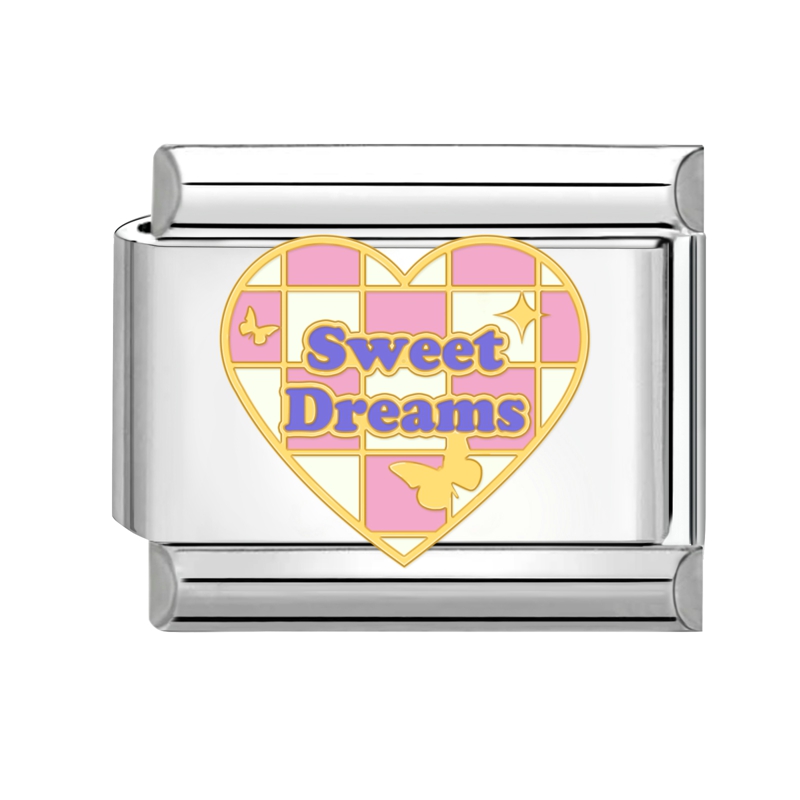 FUNIQUE Charm Bracelet Moon Notes Stars Italian Charm Links Fit 9mm Stainless Steel Bracelet Jewelry DIY Making
