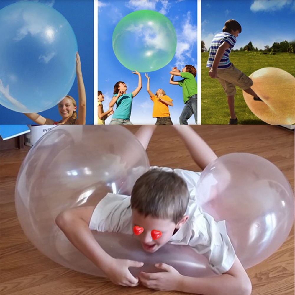 Durable Bubble Ball Inflatable Fun Ball Amazing Tear-Resistant Super Wubble Bubble Ball Inflatable Outdoor Balls In Stock