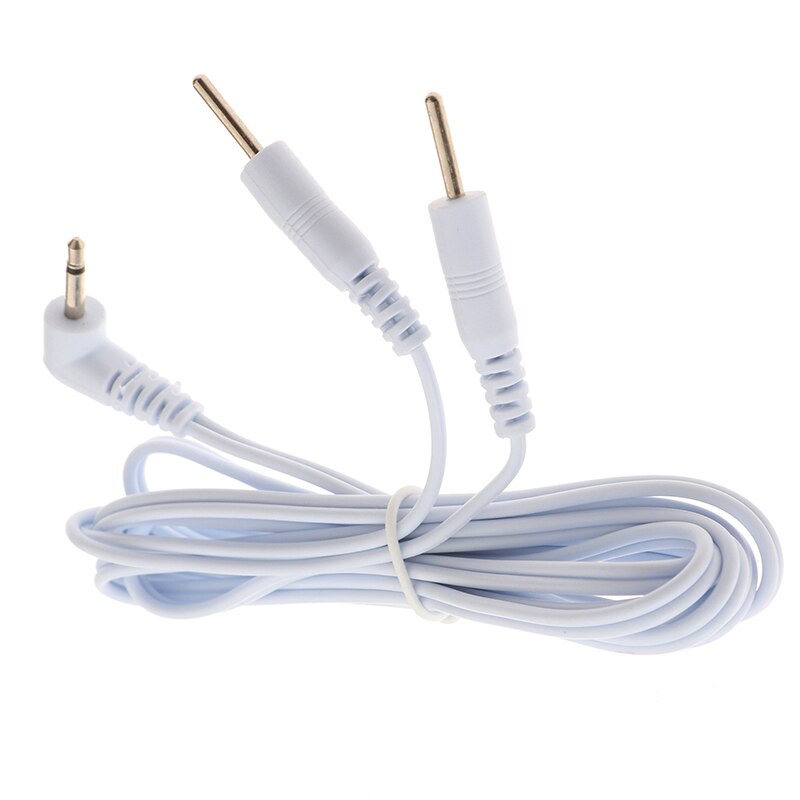 1 Pcs Elektrotherapie Elektrodestroomdraden Kabel Voor Tientallen Stimulator 2.5 Mm Aansluiting Massage Stimulator 2.5 Mm Plug
