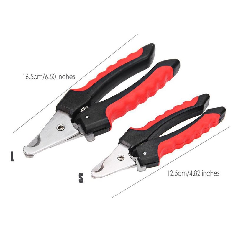 Professionele Roestvrij Staal Hond Nagelknipper Cutter Katten Grooming Schaar Clippers Voor Hond Dieren Met Slot S M Maat