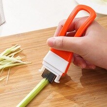 Gesneden Ui Slicer Cutter Versnipperd Groente Rvs Duurzaam Koken Keukengerei Keuken Tool JS22