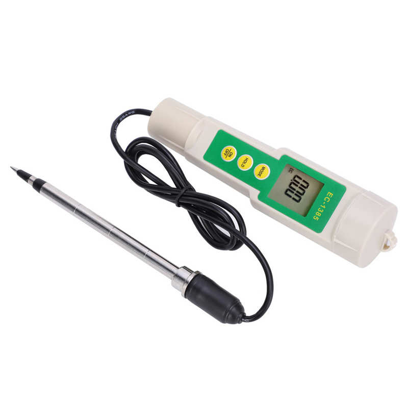 PH Meter EC 3185 Portable EC CF TDS 3 in 1 Soil Tester Meter for Garden Horticultural Agriculture Digital Meter