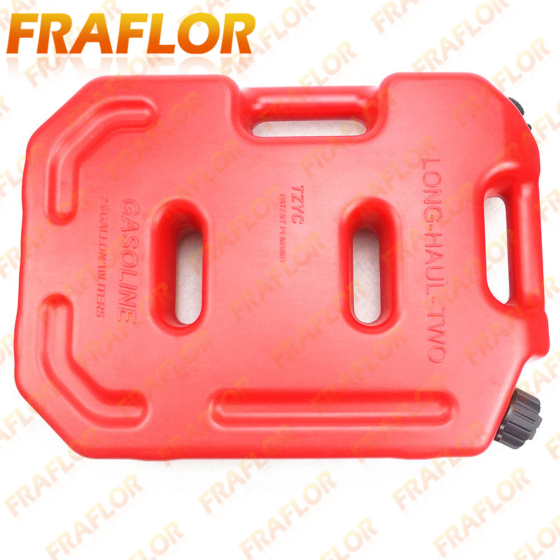 Jerrycan-tanque de combustible de plástico negro de 10 litros, depósito de gasolina de repuesto para coche, motocicleta, ATV, SUV, UTV