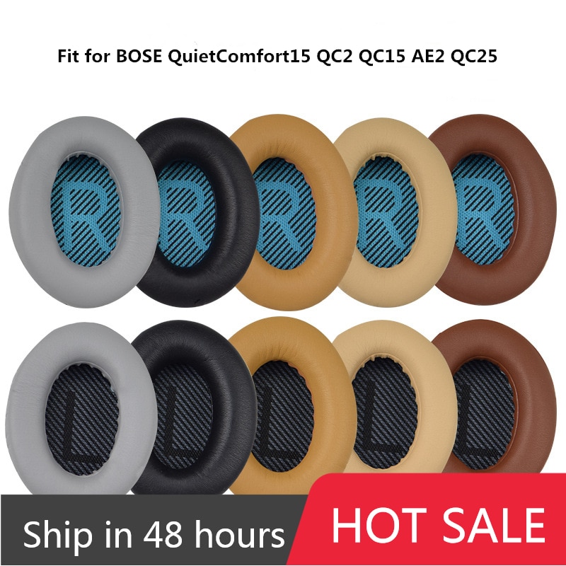 Almohadillas de repuesto para auriculares Bose QuietComfort2 QC2 QC15 QC25 QC35 AE2 AE2i AE2w SoundTrue SoundLink de alta proteínas