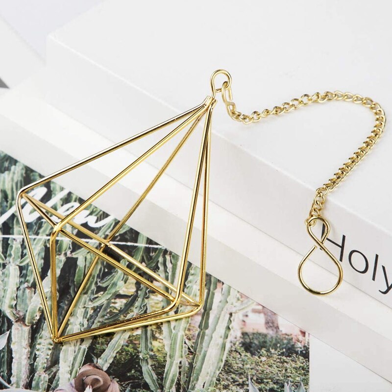 4 Pcs Nordic Style Hanging Tillandsia Air Plant Rack Wall Hanging Geometric Metal Tillandsia Air Plants Rack Holder