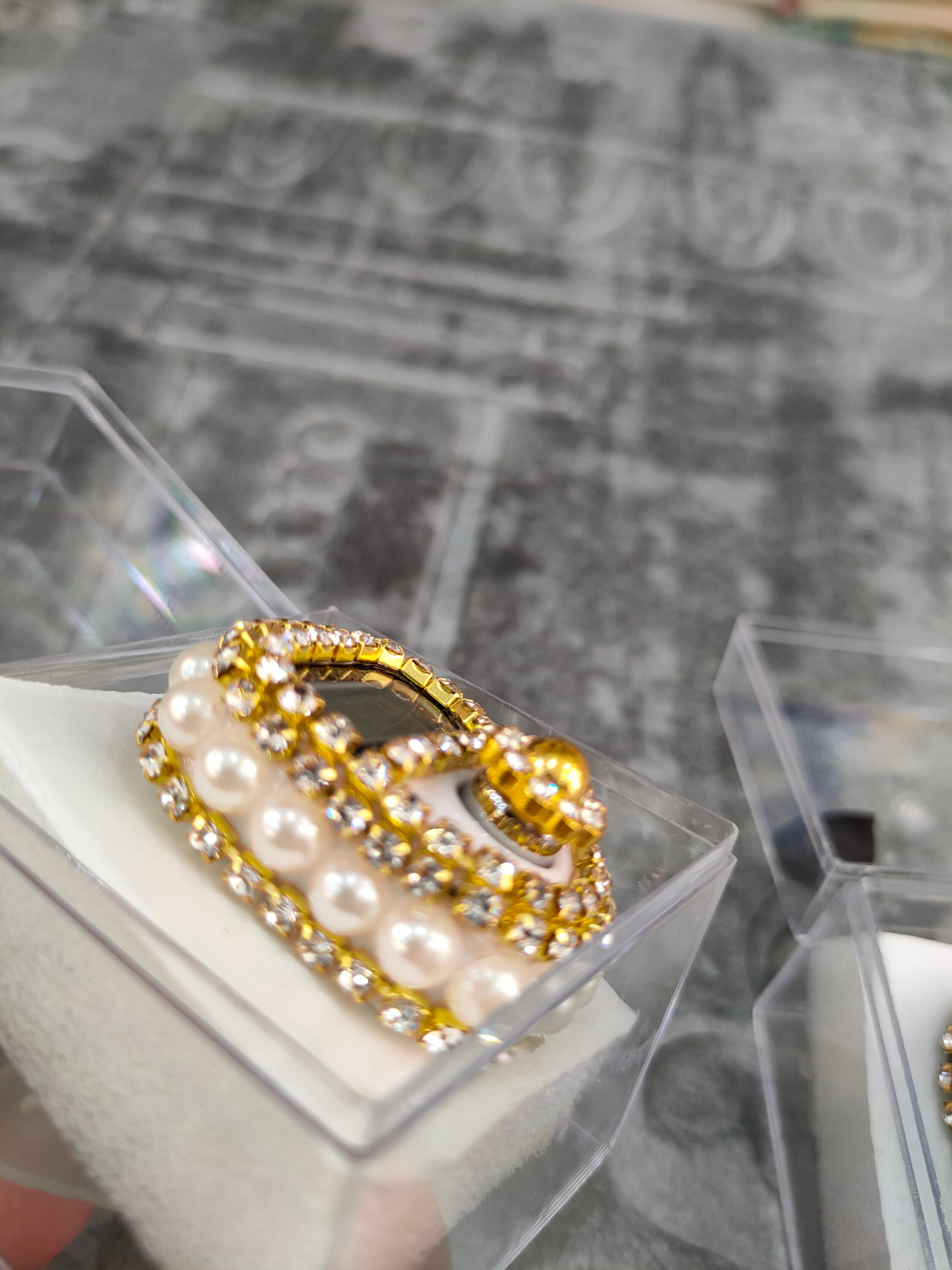 10 Stuks Roterende Gebed Kralen Met Led Digitale Teller Draagbare Vinger Tasbeeh Luxuryfavors Voor Moslims Moslim Tasbeeh Kralen