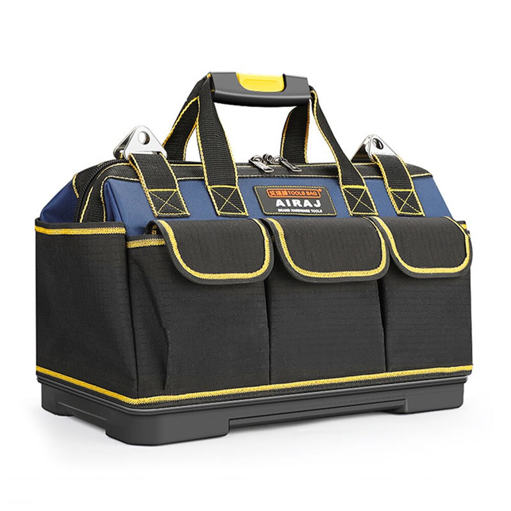 Multi-Funktion Werkzeug Tasche 1680D für Oxford Tuch Elektriker Tasche Breiten Mund Werkzeug Tasche Wasserdichte Lagerung Tasche für Schraubendreher näGel