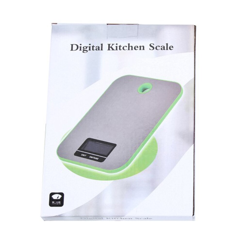 5kg/1g Kitchen Scale Set Scales Kitchen Measuring Stainless Steel Electronic Food Accessories for Weight Measuring