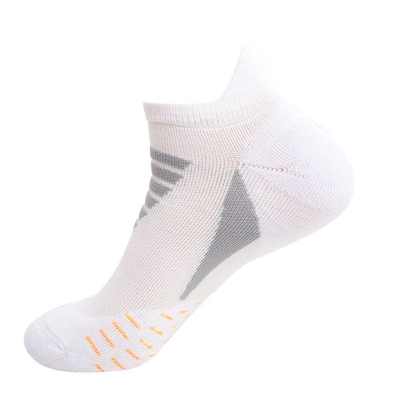 Männer Sport Socken Reiten Radfahren Basketball Laufen Sport Socke Sommer Wandern Tennis Ski Mann Frauen Fahrrad radfahren Socken: Weiß