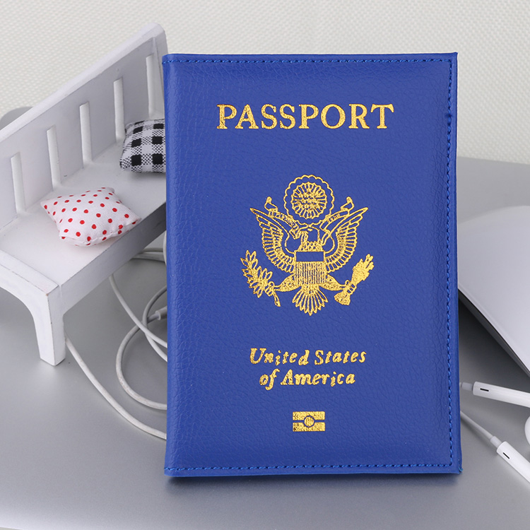 Foreverfriends Verenigde Staten Paspoorthouder Cover Pu Lear Id-kaart Travel S Paspoort Covers Paspoort Voor Amerika: green