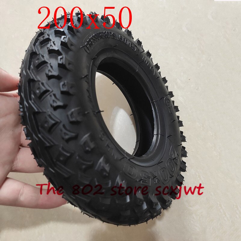 Lightning shipment 200x50 inner and outer tire 200*50 tube tyre For Electic Scooter Motorcycle ATV Moped accessory