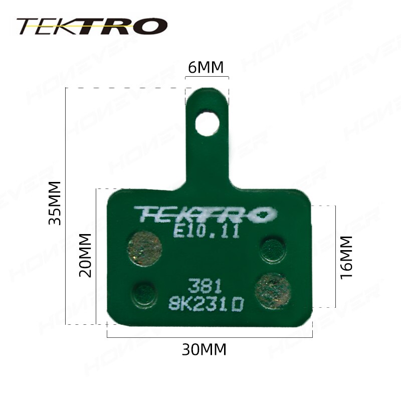 Tektro E10.11 P20.11 Remblokken Mtb Fiets Hydraulische Schijfrem Pad Voor Shimano M335 395 Metalen Keramische Fiets Pads Fietsen onderdelen