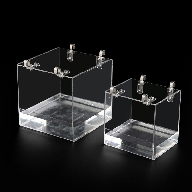 Papegaaien vogelbad transparante parkieten valkparkieten ruime acryl huis douche huisdierbenodigdheden kooi draagbaar met ophanghaken