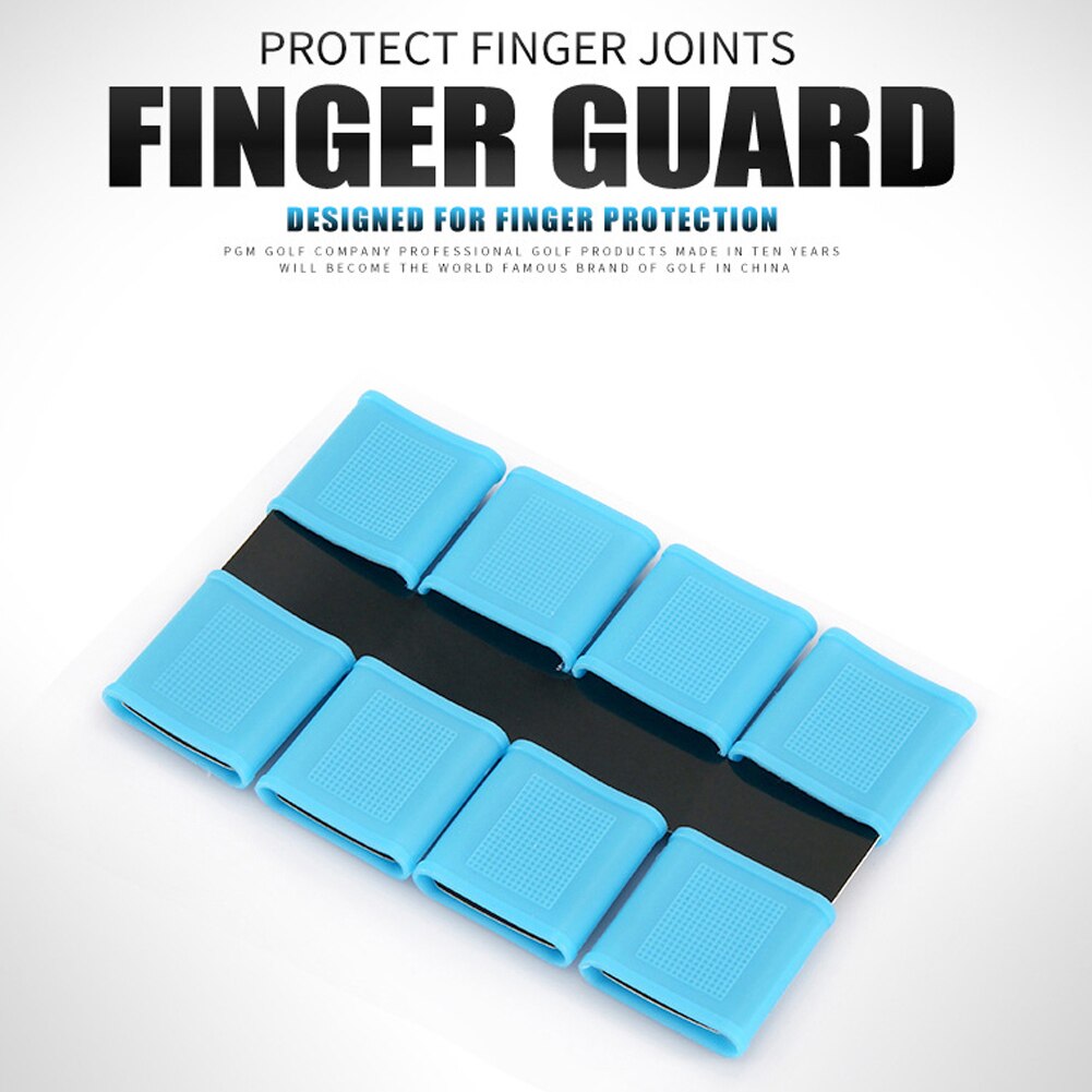Golf Support de Doigt Accessoires Silicone Attelle D'orthèse De Prévenir Frottement 8 Pièces/ensemble Élasticité Doigt Protecteur de Soutien