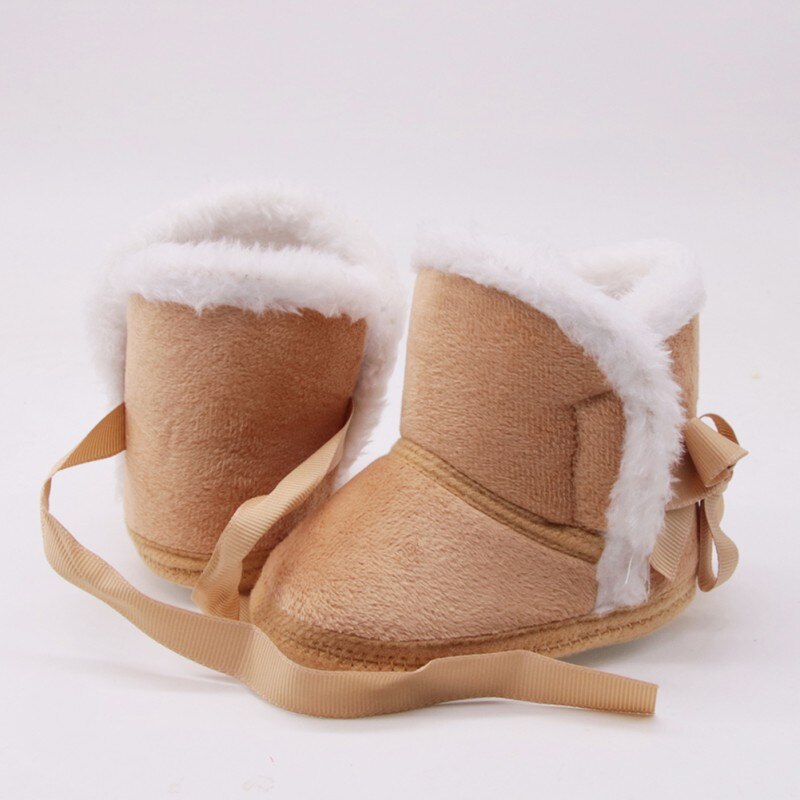 Newborn Toddler Warm Boots baby Girls Boys Shoes Soft Sole Fur Snow Boots for 0-18M Bebe First Walkers