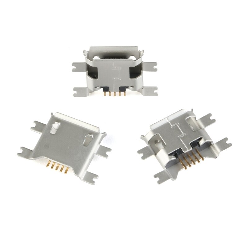 60 Stuks = 12 Modellen Micro Usb Connector 5Pin Usb Jack Socket Vrouwelijke Voor MP3/4/5 Huawei Lenovo Zte en Andere Mobiele Tablete