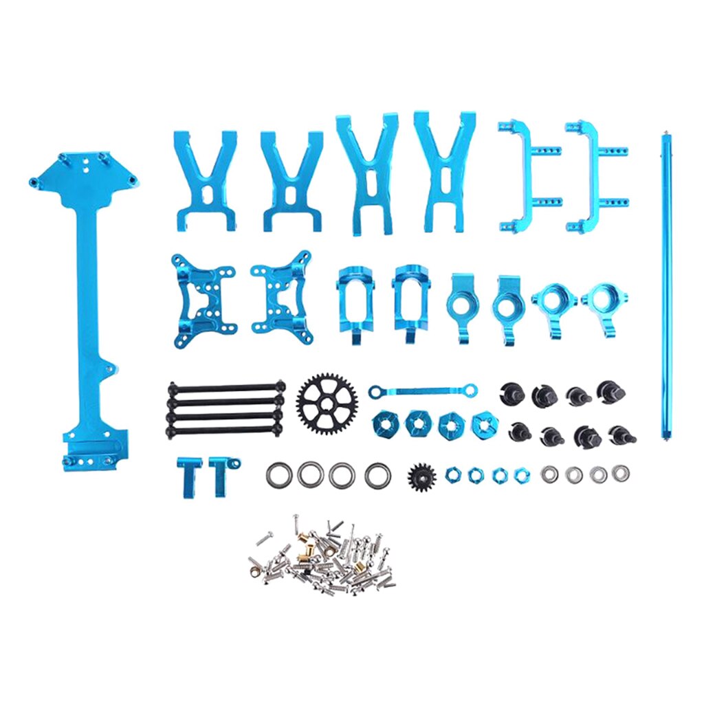 Complete Upgrade for WLtoys 1:18 1/18 A979 K929 Shock Damper RC Car Parts: Sky Blue