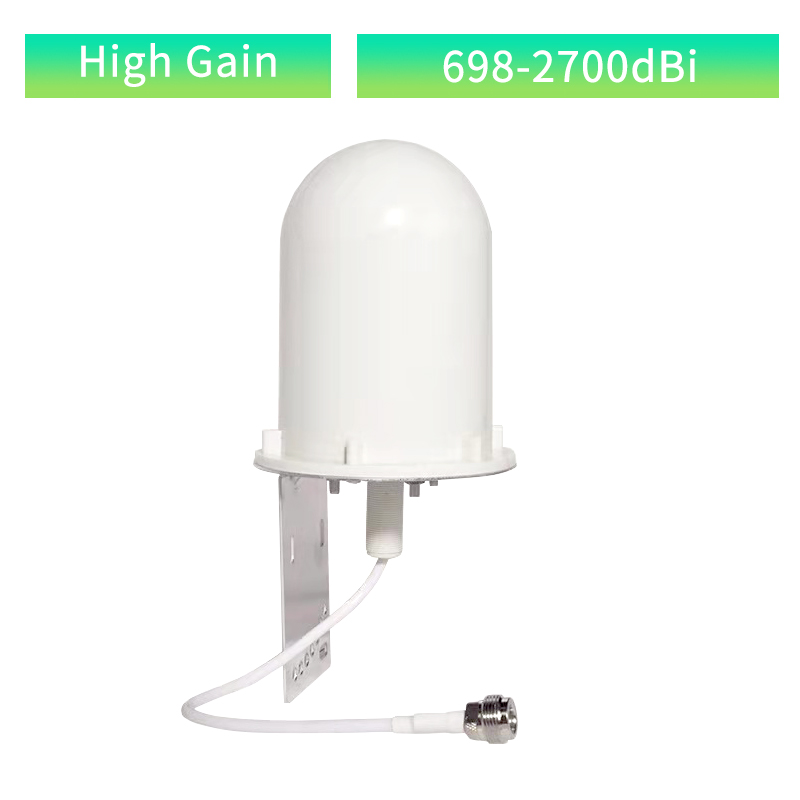 12dBi High Gain 698-2700mh Zdome Ceiling Antenna for Cell Phone Signal Booster Repeater Amplifier 3G 4G CDMA GSM DCS