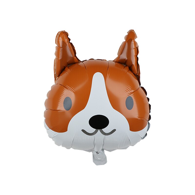 10pcs Aluminum Foil Helium Balloons Cartoon Animal Children's Day Wedding Birthday Decor Kids Panda Rabbit Balloons Party Favor: Light Yellow