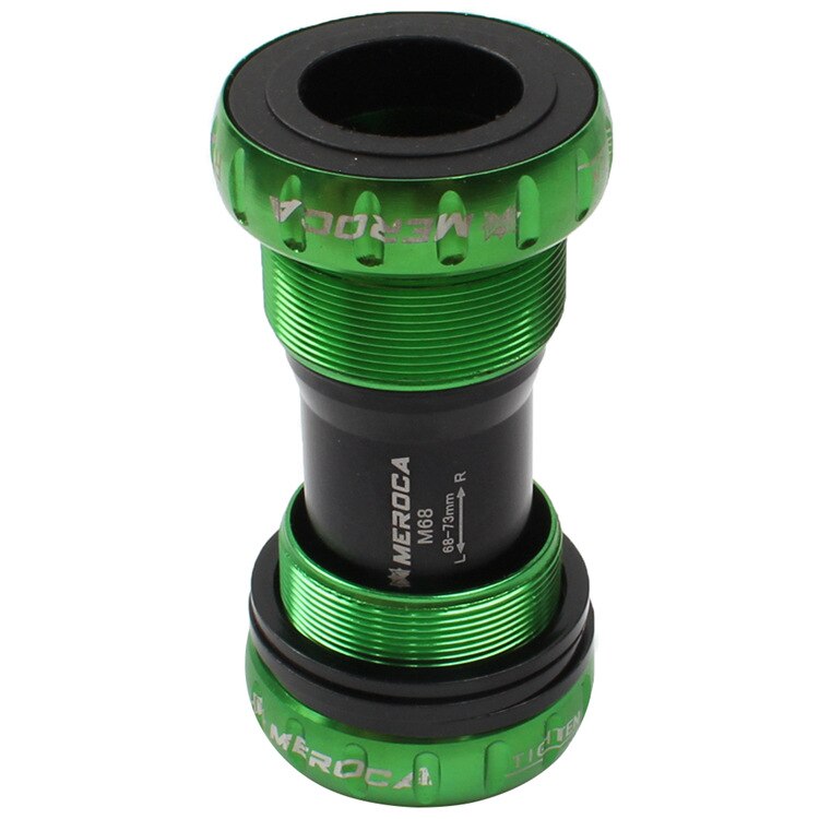 Bsa 68/73mm tråd  bc1.37*24t 24mm or 22mm*24mm genomgående axel stöd mountainbike tillbehör cykel bottenfäste