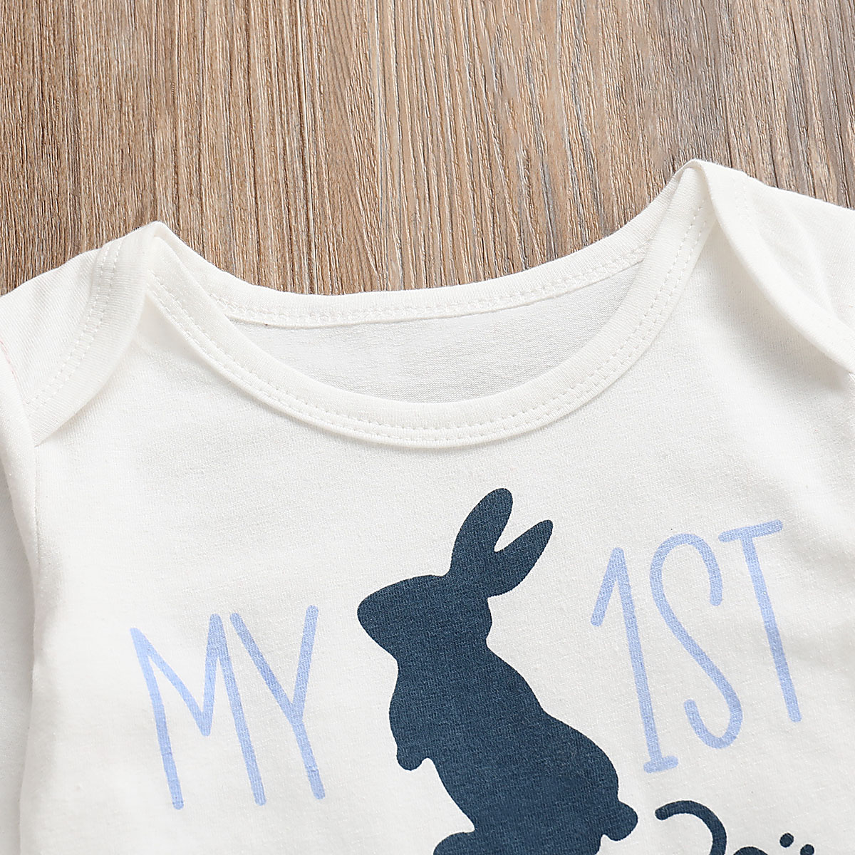 3pcs Easter Newborn Infant Baby Boy Girl 0-18M Outfit Clothes Romper Bodysuit Pants