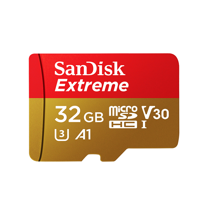 Sandisk Extreme Micro SD Card 128gb 256gb U3 4K V30 A2 Class 10 UHS-1 flash card 512GB 64GB microSD/TF Card For Phone camera: 4GB