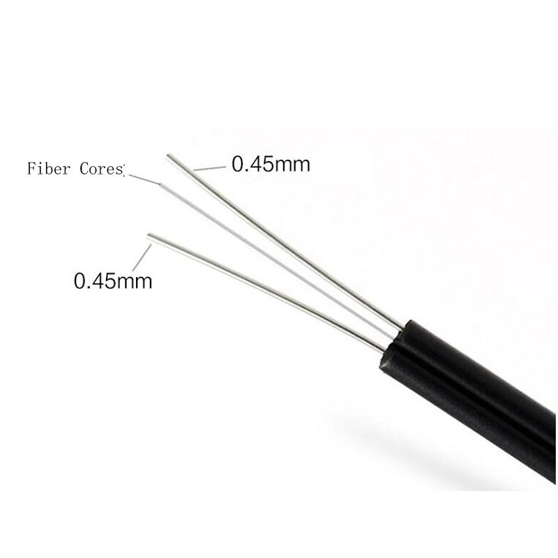 300M SC UPC Outdoor optic patch cord Cable singlemode Simplex G657A FTTH Fiber Optic Cable jumper cable