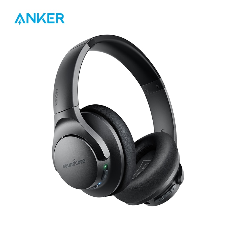 Anker Soundcore Leven Q20 Hybrid Active Noise Cancelling Hoofdtelefoon, Draadloze Over Ear Bluetooth Hoofdtelefoon