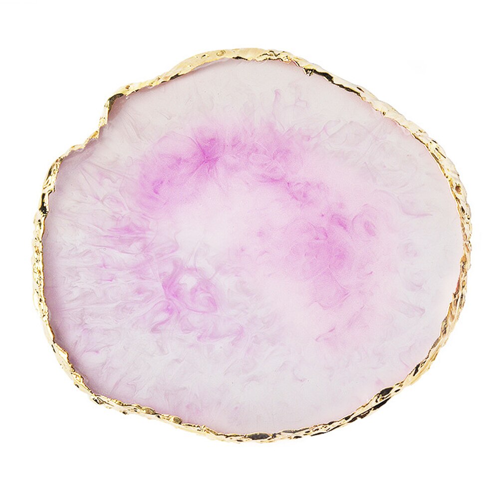 Resin Storage Painted palette Tray Jewelry Display Plate Necklace Ring Earrings Display Tray Decoration Organizer: Green