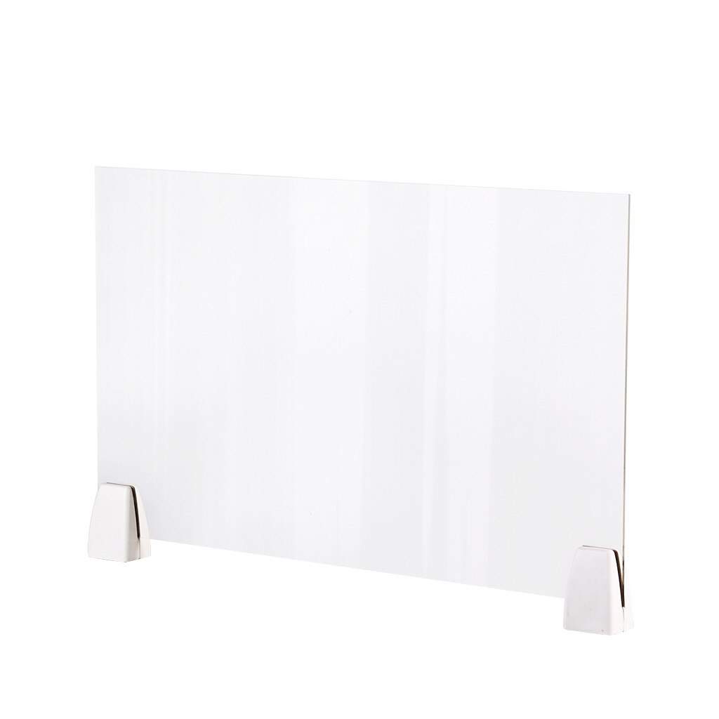 Sneeze Guard Shield Clear Perfection Reception Counter Transparent Height Protection Screens Office Defense Partition 50x32cm 30