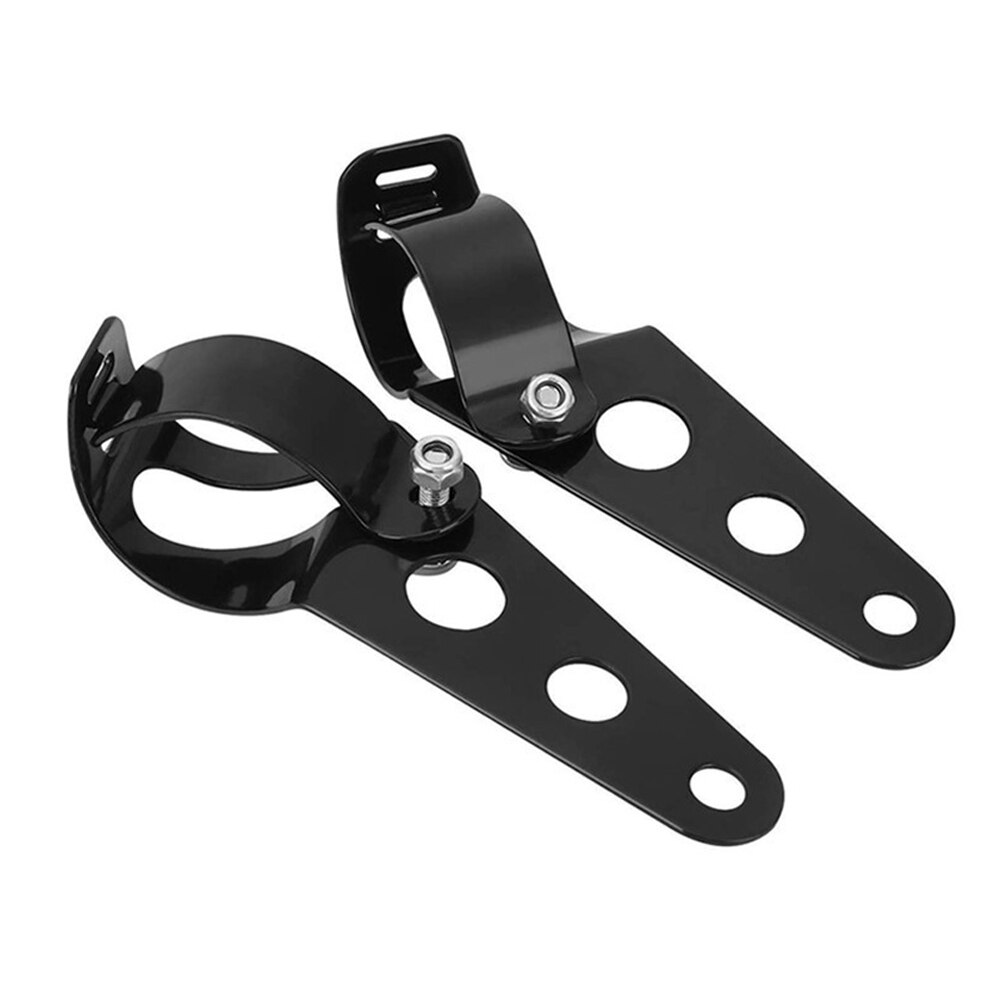 6.5 Inch Ronde Motorcycle Cafe Racer Koplamp Ronde Kop Lamp Moto Led Voor Yamaha Road Star Hornet 250 Xvs 1100 bobber Chopper: Bracket
