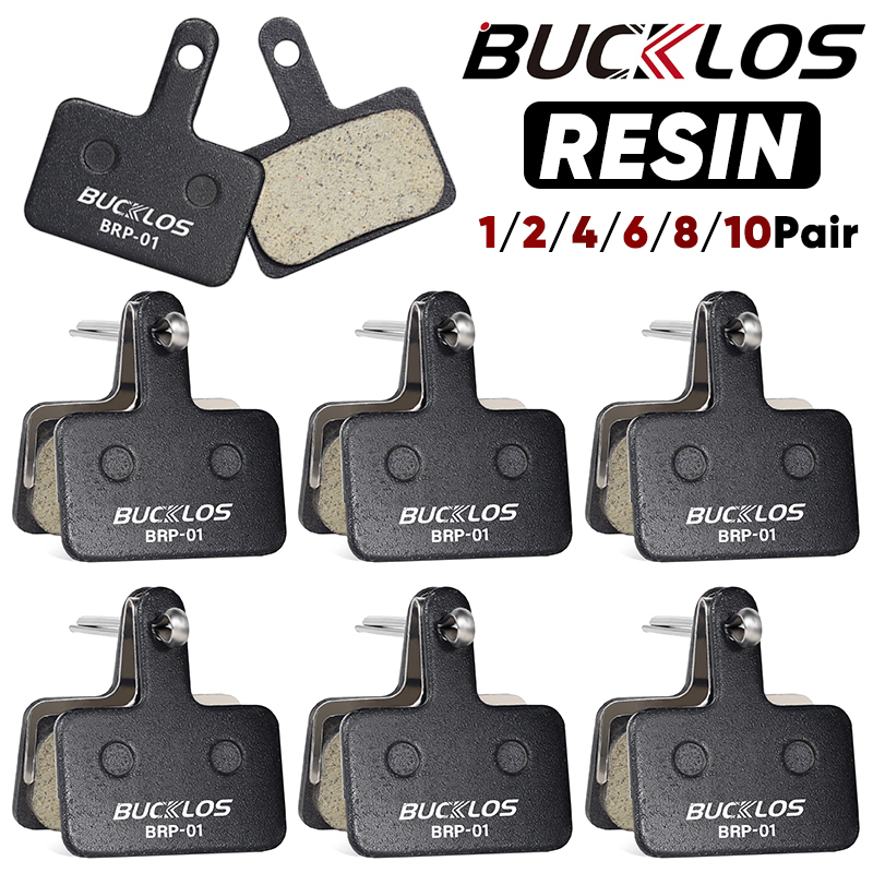 BUCKLOS pastilla de freno de disco de resina para SHIMANO B01S pastillas de freno hidráulicas resistentes al desgaste pastillas de freno MTB para piezas de ciclismo B03S B05S