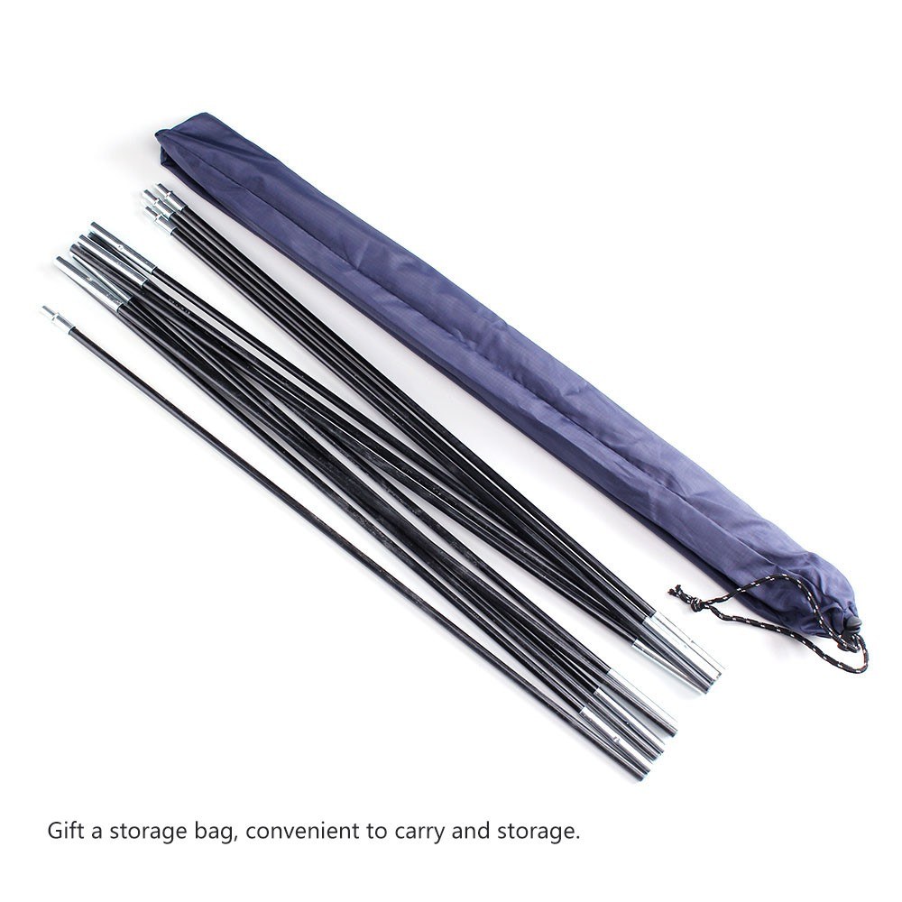 Tent Rod Glass Fiber Replacement Tent Pole Kit