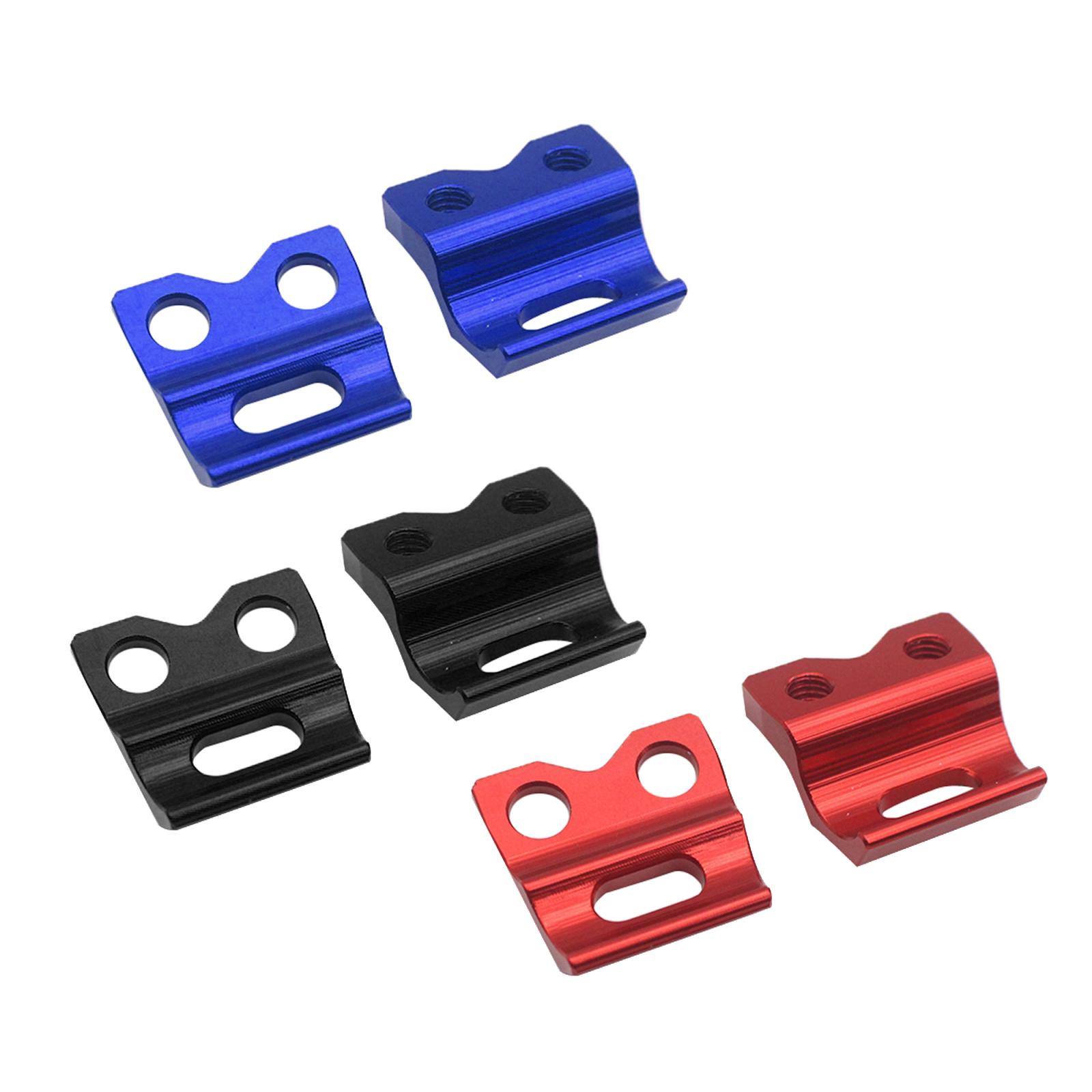 Främre bromsledningshållare slangklämma för honda cr crf 125r 250r för yamaha yz yzf 65 85 125 250 450 04-19 främre bromskabelklämma