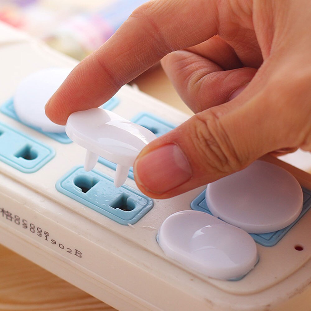 10 Uds UE enchufe cubierta protectora bebé niños Protector de seguridad clavijas antidescargas eléctricas Protector de la cubierta