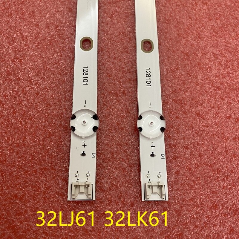 2pcs/set LED backlight strip For LG 32LJ610V 32LJ610V-ZD 32LJ610U LED ARRAY ASSY 32LJ61 EAV63673021