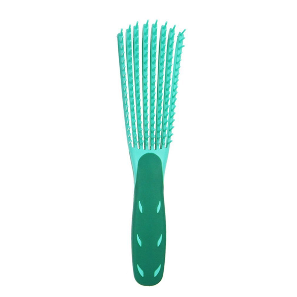 Women's Hair Comb Massage Comb Health Care Hair Comb Hair Straighter Hair Comb Hairdressing Tool Hairstyle Comb: Green
